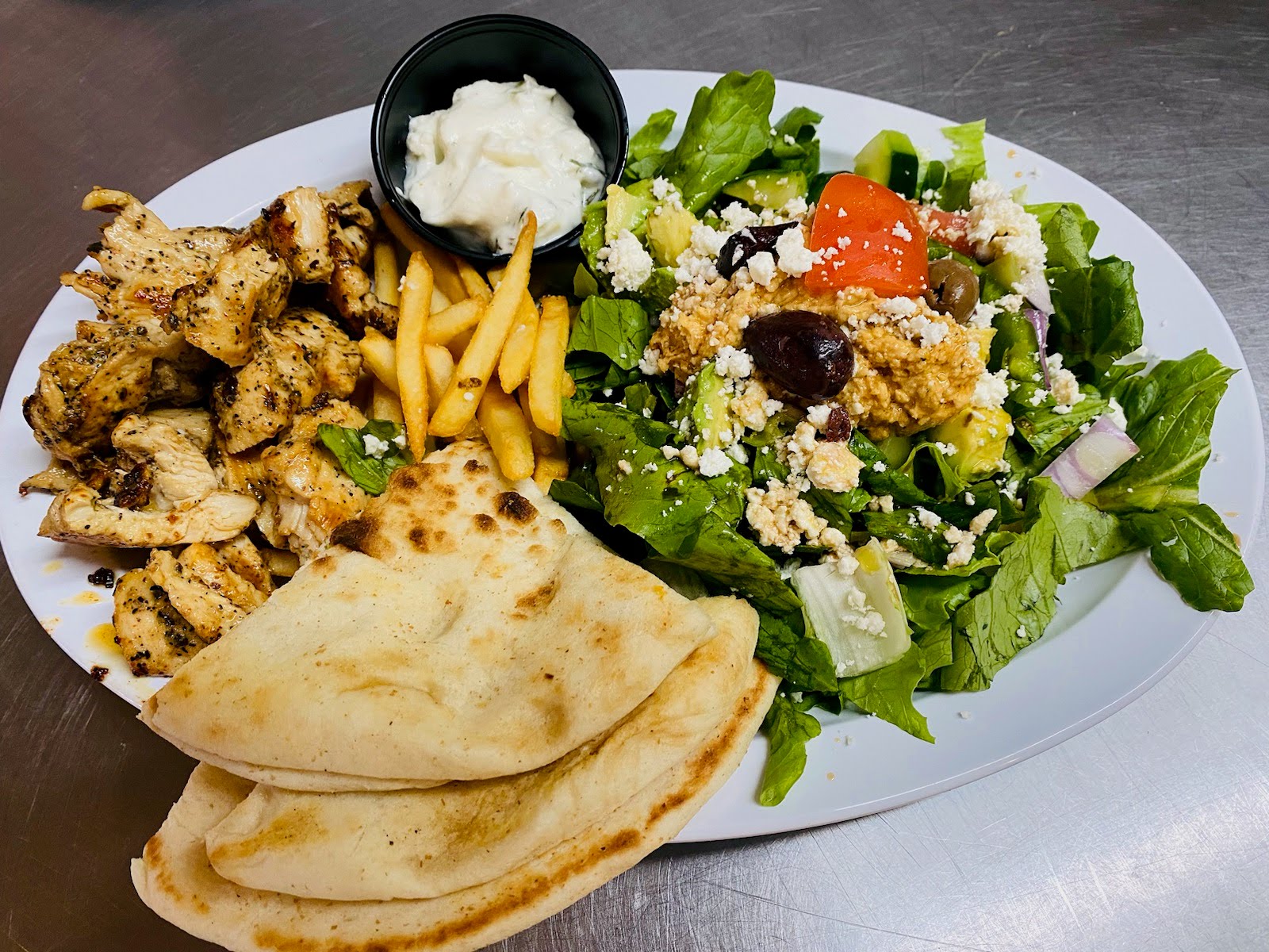 Gyro or Chicken Plate